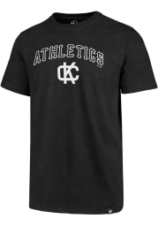 47 Kansas City Athletics Black Arch Game Club Short Sleeve T Shirt