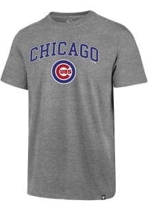 47 Chicago Cubs Grey Arch Game Club Short Sleeve T Shirt