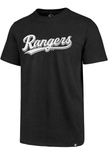 47 Texas Rangers Black Imprint Club Short Sleeve T Shirt