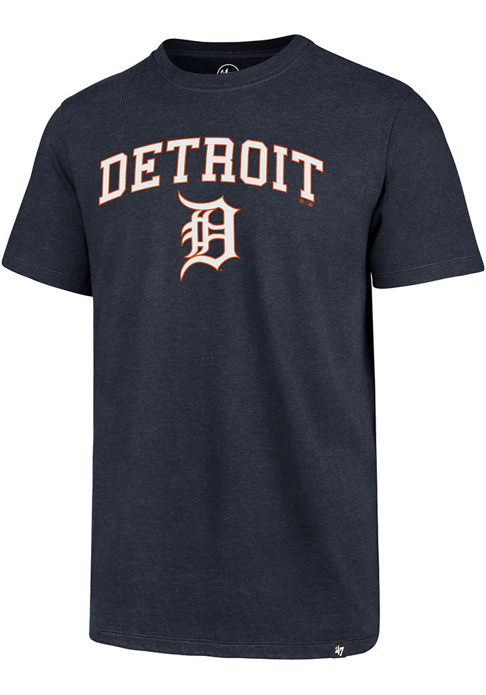 47 Detroit Tigers NAVY Arch Game Club Short Sleeve T Shirt