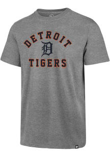 47 Detroit Tigers Grey Varsity Arch Club Short Sleeve T Shirt
