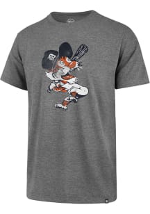 47 Detroit Tigers Grey Super Rival Short Sleeve T Shirt