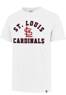 47 St Louis Cardinals White Varsity Arch Rival Short Sleeve T Shirt