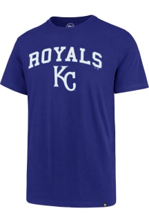 47 Kansas City Royals Blue Arch Game Rival Short Sleeve T Shirt