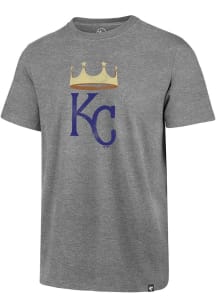 47 Kansas City Royals Grey Imprint Club Short Sleeve T Shirt