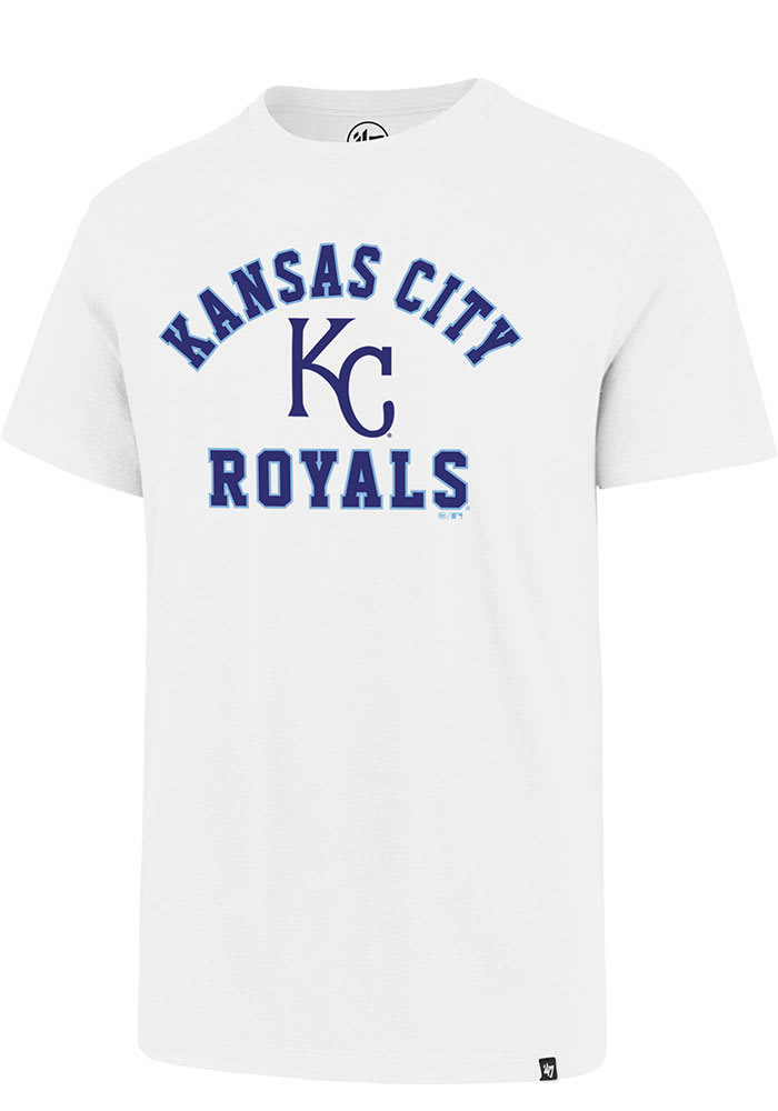 47 Kansas City Royals White Varsity Arch Rival Short Sleeve T Shirt