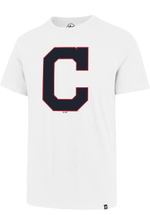 47 Cleveland Indians White Imprint Rival Short Sleeve T Shirt