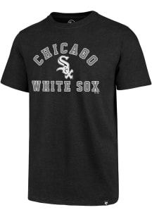 47 Chicago White Sox Black Varsity Arch Club Short Sleeve T Shirt