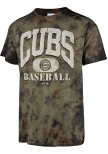 47 Chicago Cubs Green FOXTROT TUBULAR Short Sleeve Fashion T Shirt