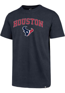47 Houston Texans Navy Blue ARCH GAME CLUB Short Sleeve T Shirt