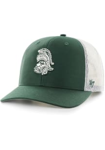 47 Green Michigan State Spartans Vintage Trucker Adjustable Hat