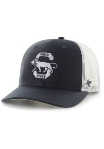 47 Navy Blue Penn State Nittany Lions Vintage Trucker Adjustable Hat