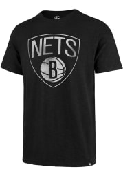47 Brooklyn Nets Black Grit Scrum Short Sleeve Fashion T Shirt