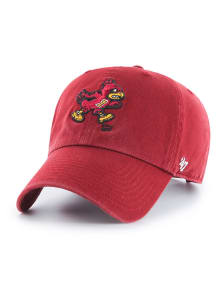 47 Iowa State Cyclones Clean Up Adjustable Hat - Red