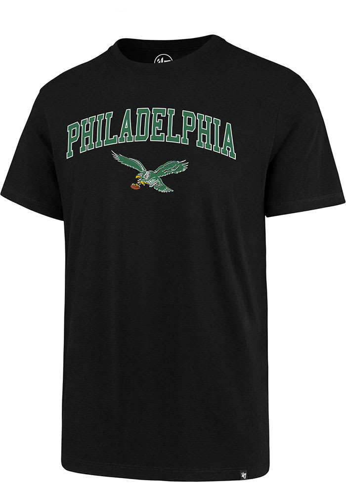 47 Philadelphia Eagles Black ARCH GAME RIVAL Short Sleeve T Shirt