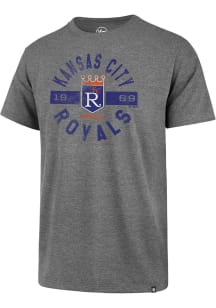 47 Kansas City Royals Grey Roundabout Club Short Sleeve T Shirt