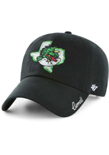 47 Carroll High School Dragons Black Sparkle Clean Up Womens Adjustable Hat