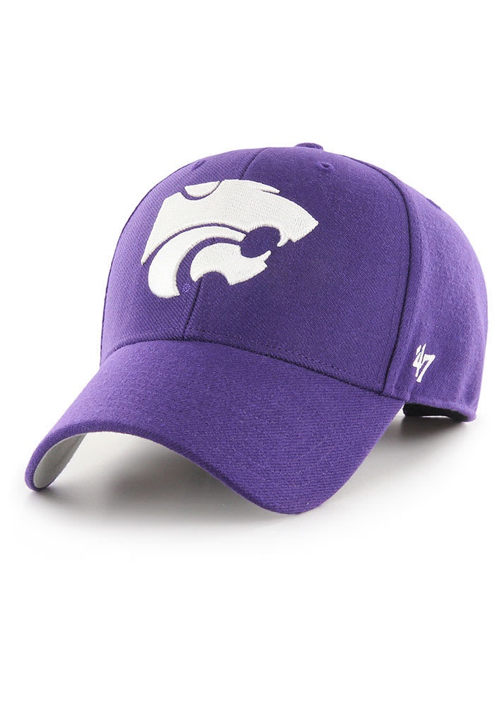 47 K-State Wildcats MVP Adjustable Hat - Purple