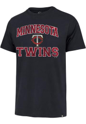 47 Minnesota Twins Navy Blue Union Arch Franklin Short Sleeve Fashion T Shirt