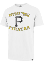 47 Pittsburgh Pirates White Counter Arc Short Sleeve Fashion T Shirt
