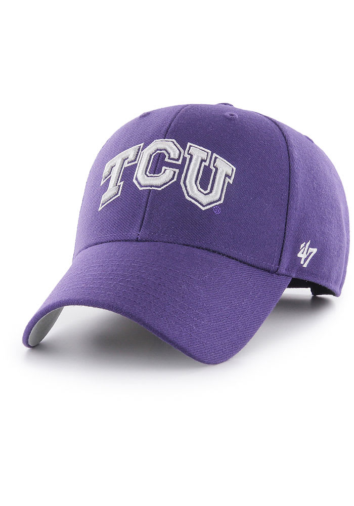 47 TCU Horned Frogs MVP Adjustable Hat - Purple