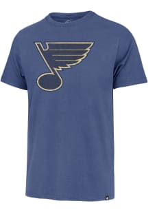 47 St Louis Blues Blue Premier Franklin Short Sleeve Fashion T Shirt
