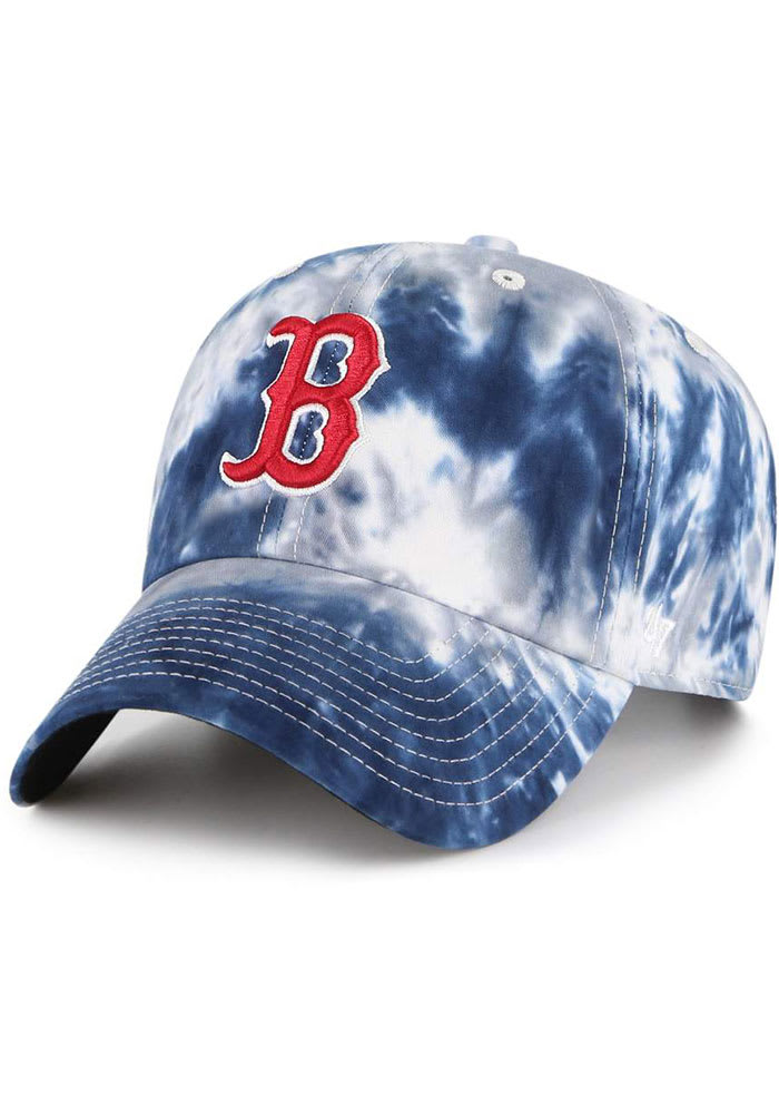 47 Boston Red Sox Truckin Tie Dye Clean Up Adjustable Hat - Navy Blue