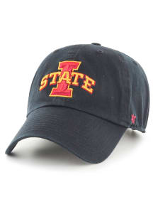 47 Iowa State Cyclones Clean Up Adjustable Hat - Black