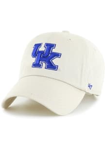 47 Kentucky Wildcats Khaki Clean up Adjustable Hat - Khaki