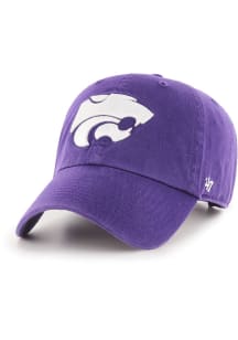 47 K-State Wildcats Baby Clean Up Adjustable Hat - Purple