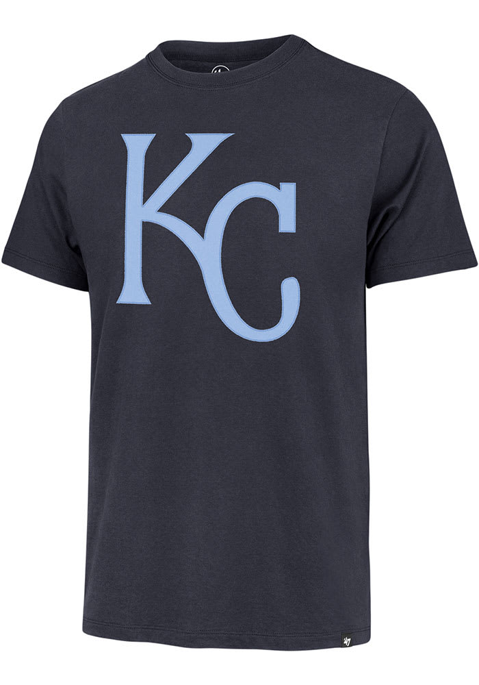 47 Kansas City Royals Navy Blue Franklin Knockout Fieldhouse Short Sleeve Fashion T Shirt