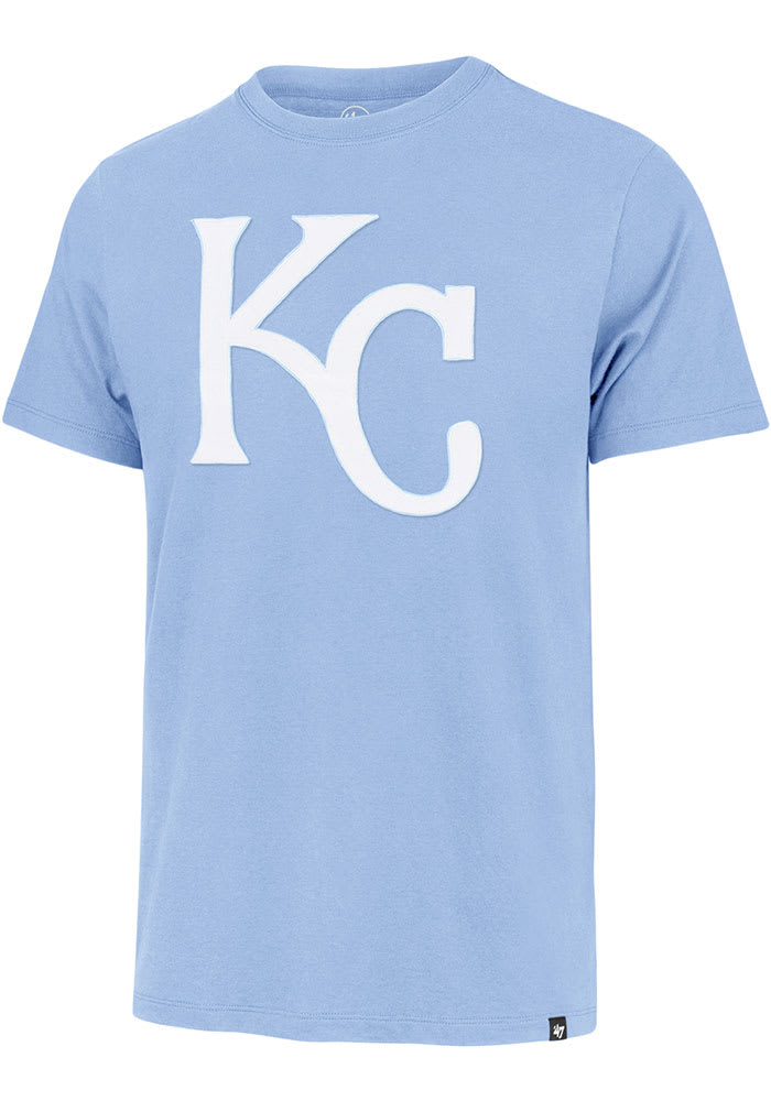 47 Kansas City Royals Light Blue Franklin Knockout Fieldhouse Short Sleeve Fashion T Shirt