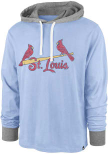 47 St Louis Cardinals Mens Light Blue Domino Fashion Hood