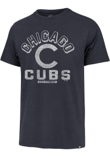 47 Chicago Cubs Navy Blue Retrograde Franklin Short Sleeve Fashion T Shirt