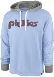 47 Philadelphia Phillies Mens Light Blue Domino Fashion Hood