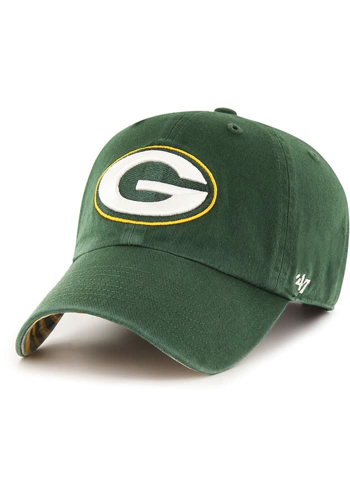 47 Green Bay Packers Zubaz Undervisor Clean Up Adjustable Hat - GREEN