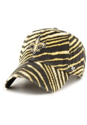 47 New Orleans Saints Zubaz Clean Up Adjustable Hat - Black