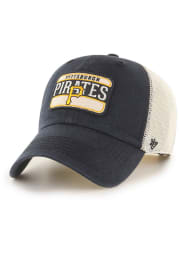 47 Pittsburgh Pirates Fluid 2T Clean Up Adjustable Hat - Black