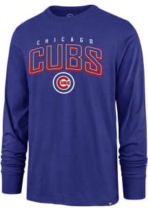 47 Chicago Cubs Blue Walk Off Super Rival Long Sleeve T Shirt