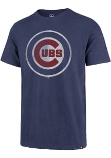 47 Chicago Cubs Blue Grit Scrum Short Sleeve Fashion T Shirt
