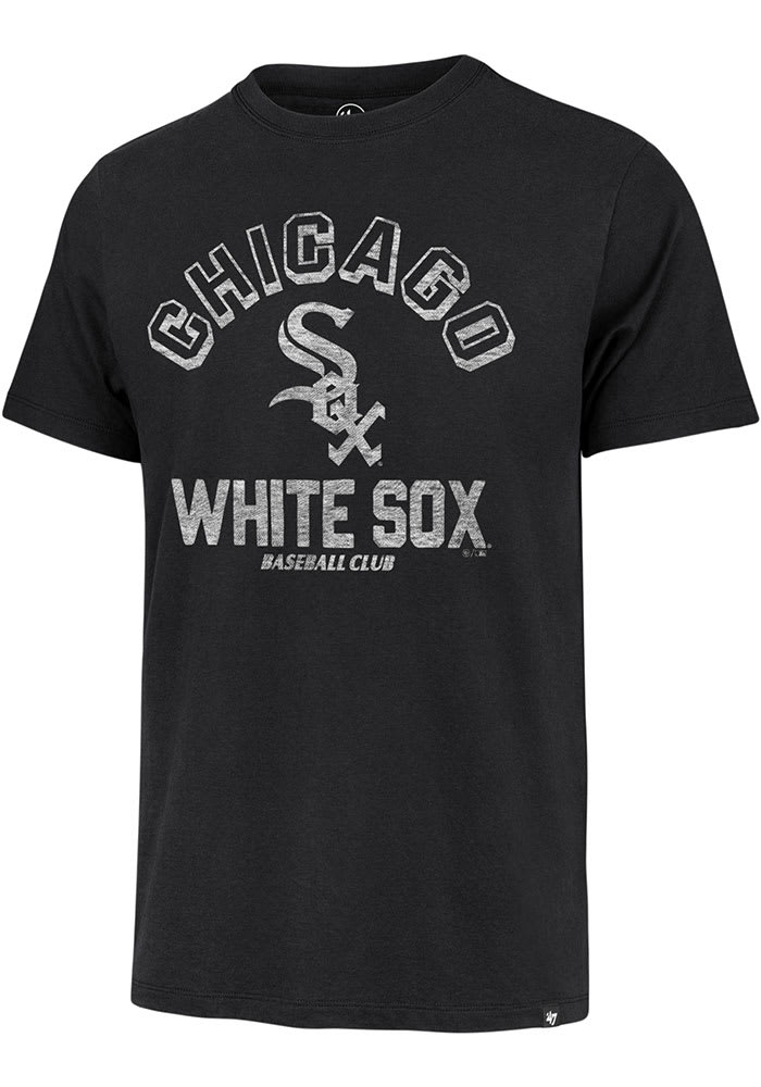 47 Chicago White Sox Black Retrograde Franklin Short Sleeve Fashion T Shirt