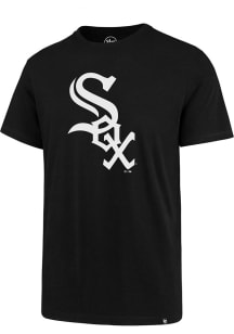 47 Chicago White Sox Black Imprint Super Rival Short Sleeve T Shirt
