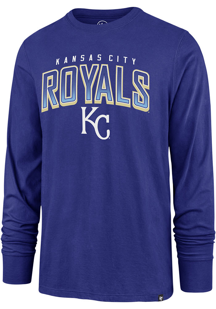 Men's Royal Kansas City Royals Walk-Off Long Sleeve T-Shirt