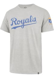 47 Kansas City Royals Grey Coop Franklin Fieldhouse Short Sleeve Fashion T Shirt
