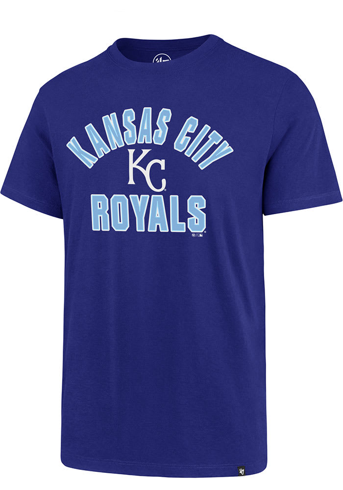 47 Kansas City Royals Blue Gamer Super Rival Short Sleeve T Shirt