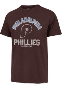 47 Philadelphia Phillies Maroon Retrograde Franklin Short Sleeve Fashion T Shirt