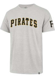47 Pittsburgh Pirates Grey Coop Franklin Fieldhouse Short Sleeve Fashion T Shirt