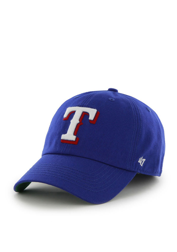 47 Brand Texas Rangers Sure Shot '47 Franchise Fitted Hat - Blue - X-Large