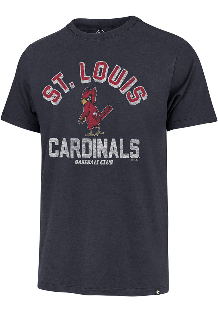47 St Louis Cardinals Navy Blue Retrograde Franklin Short Sleeve Fashion T Shirt