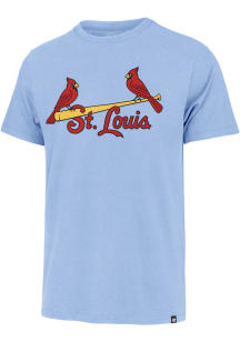47 St Louis Cardinals Light Blue Knockout Franklin Fieldhouse Short Sleeve Fashion T Shirt